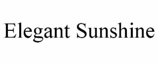 elegant sunshine