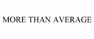 more than average