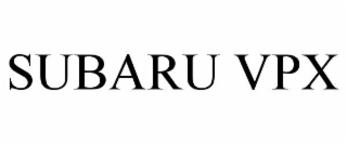 subaru vpx