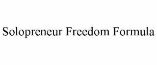 solopreneur freedom formula
