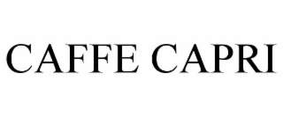 caffe capri