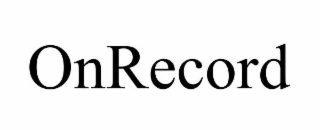 onrecord