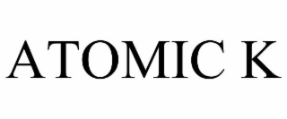 atomic k