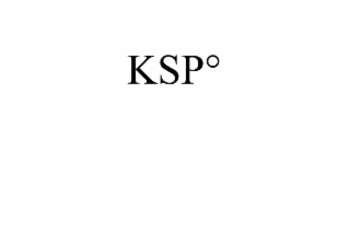 ksp°