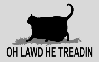 oh lawd he treadin