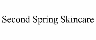 second spring skincare