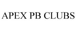 apex pb clubs