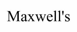 maxwell's
