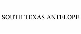 south texas antelope