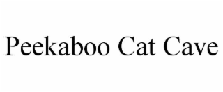 peekaboo cat cave