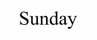 sunday