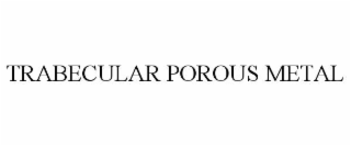 trabecular porous metal