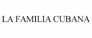 la familia cubana