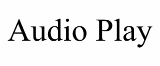 audio play