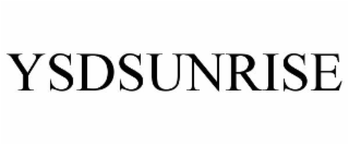 ysdsunrise