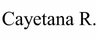 cayetana r.