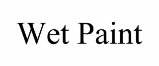 wet paint