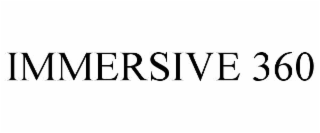 immersive 360
