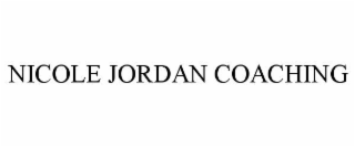 nicole jordan coaching