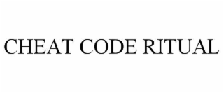 cheat code ritual