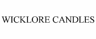 wicklore candles