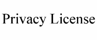 privacy license