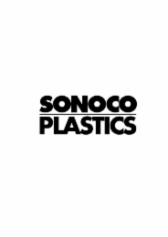 sonoco plastics