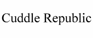 cuddle republic