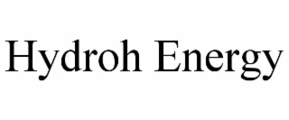 hydroh energy