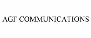 agf communications