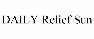 daily relief sun