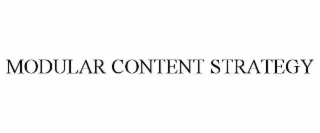 modular content strategy