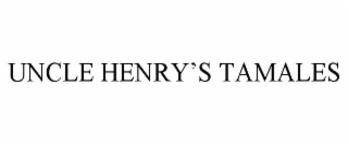 uncle henry’s tamales