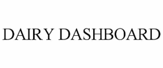 dairy dashboard