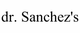 dr. sanchez's