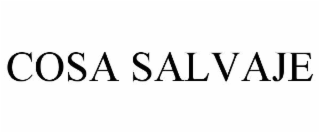 cosa salvaje