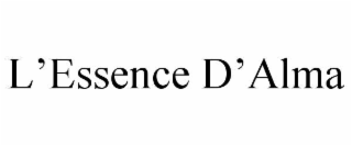 l’essence d’alma