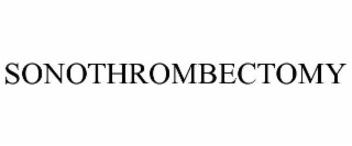 sonothrombectomy