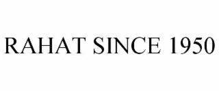 rahat since 1950