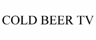 cold beer tv