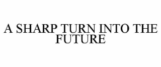 a sharp turn into the future