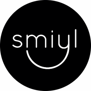 the mark consists of the wording "smiyl" where the letter "y" is designed to be extended as a curve below