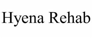 hyena rehab