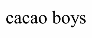 cacao boys