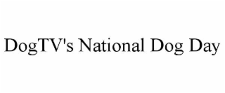dogtv's national dog day