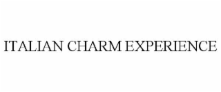 italian charm experience
