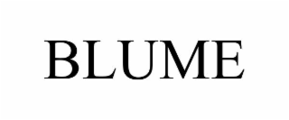 blume