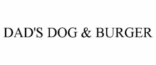 dad's dog & burger