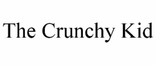 the crunchy kid