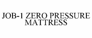 job-1 zero pressure mattress